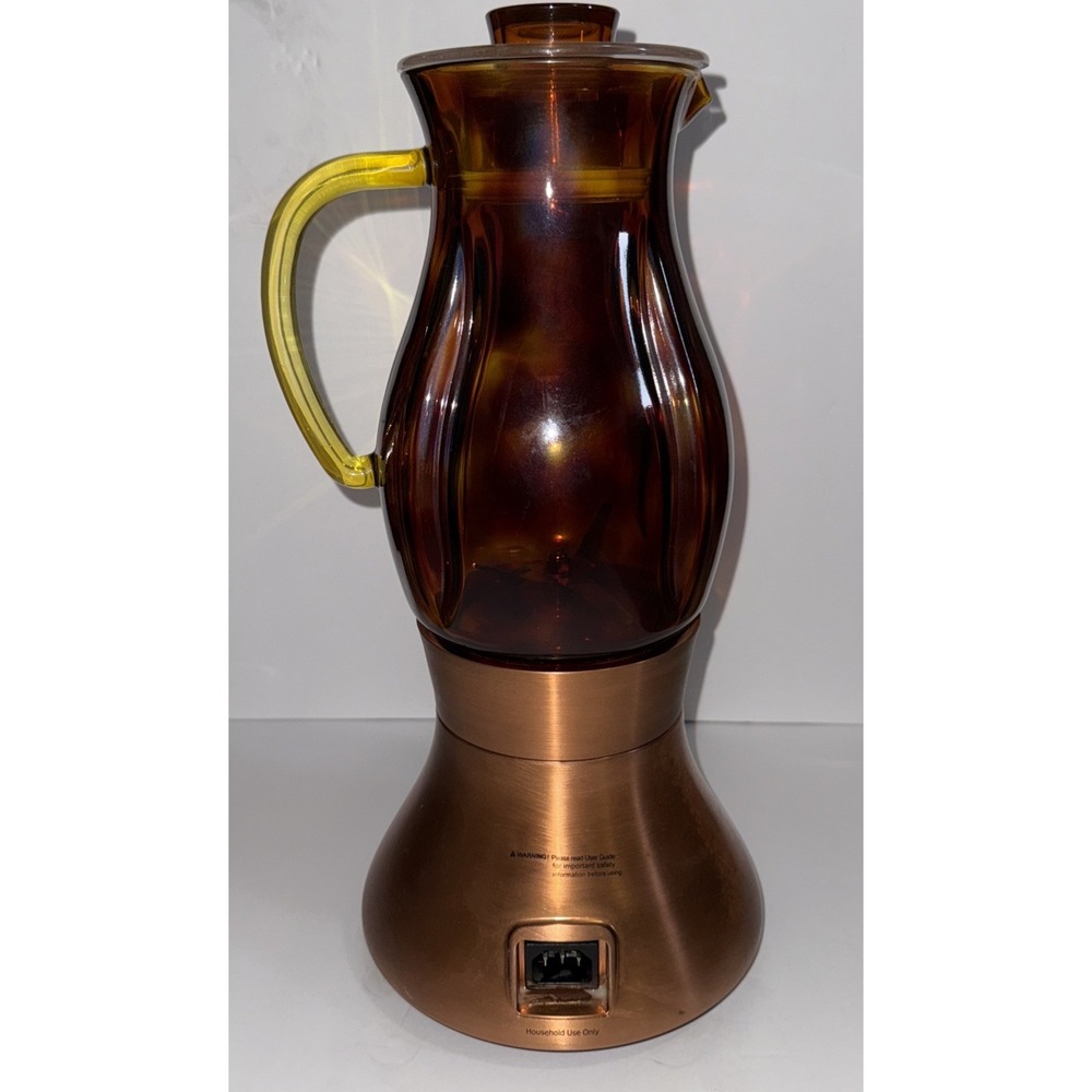 Jenn-Air Attrezzi Bar Blender Ice Crusher Glass 48oz Mixer- Amber - Picture 4 of 16